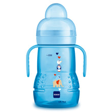 Copo de Transição MAM Trainer+ 220ml 4+ Meses Azul