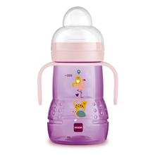Copo de Transição MAM Trainer+ 220ml 4+ Meses Rosa