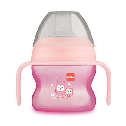 Copo de Transição MAM Starter Cup 150ml 4+ Meses Rosa