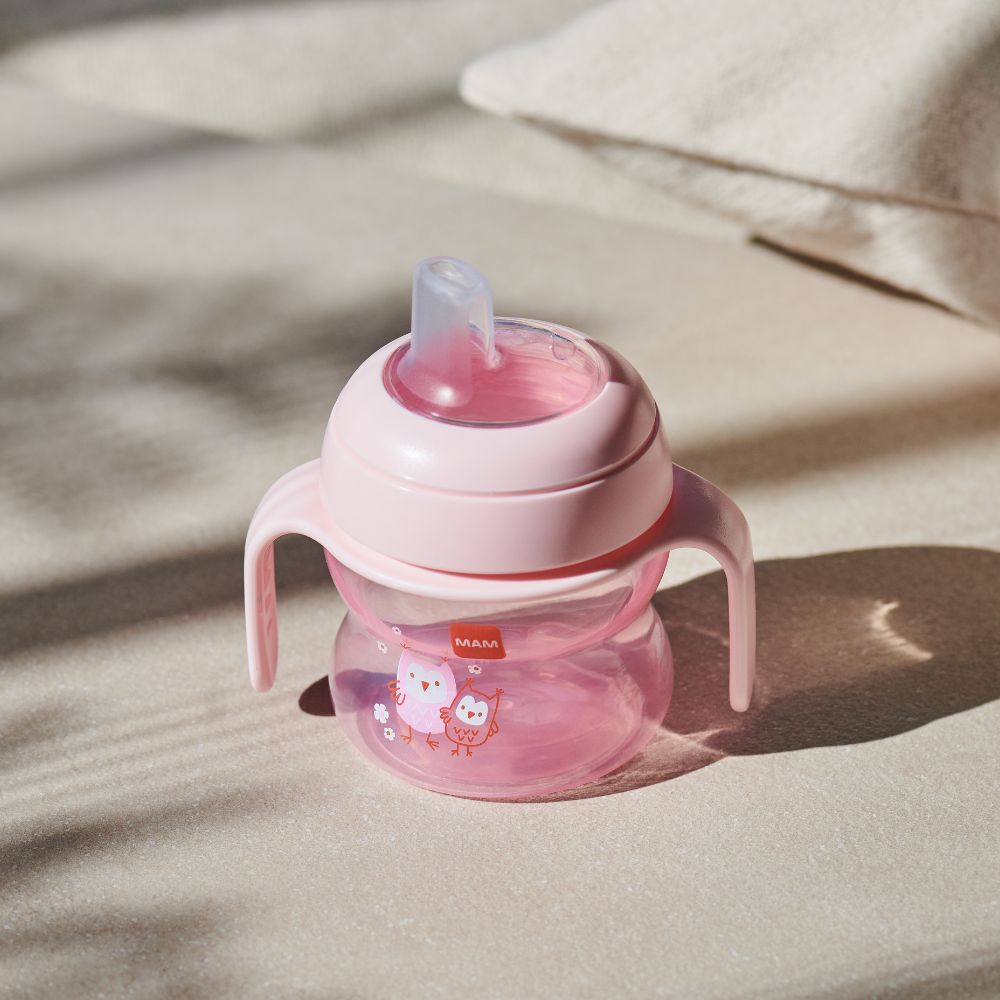 Copo de Transição MAM Starter Cup 150ml 4+ Meses Rosa