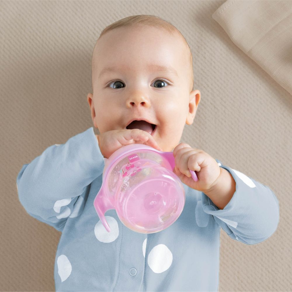 Copo de Transição MAM Starter Cup 150ml 4+ Meses Rosa