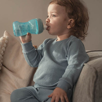 Copo de Transição MAM Fun to Drink 270ml 8+ Meses Azul