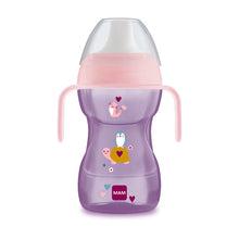 Copo de Transição MAM Fun to Drink 270ml 8+ Meses Rosa