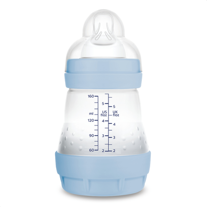 Mamadeira MAM Easy Start 160ml Anticólica e Autoesterilizável 0+ Meses Azul