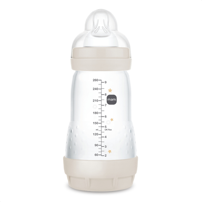 Mamadeira Mam Easy Start 260ml Anticólica e Autoesterilizável 2+ Meses Neutra