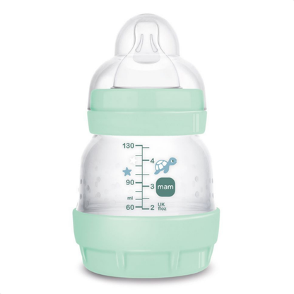 Kit 4 Mamadeiras MAM Easy Start - Gift Set Anticólica e Autoesterilizável 0+ Meses Verde