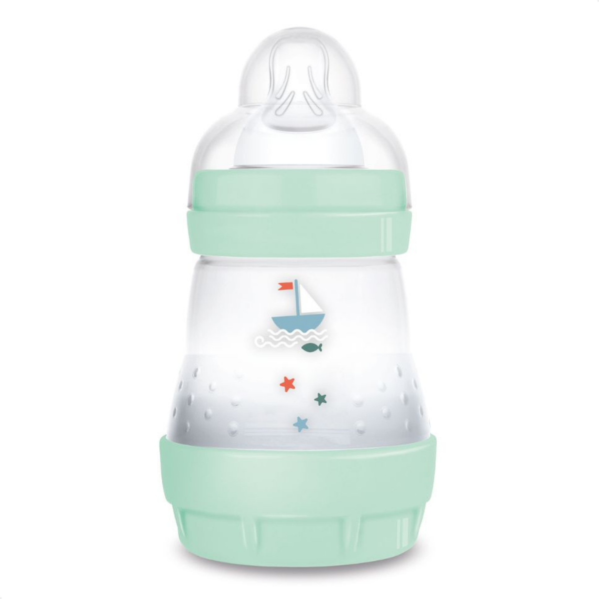 Kit 4 Mamadeiras MAM Easy Start - Gift Set Anticólica e Autoesterilizável 0+ Meses Verde