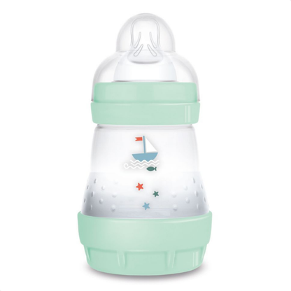 Kit 4 Mamadeiras MAM Easy Start - Gift Set Anticólica e Autoesterilizável 0+ Meses Verde