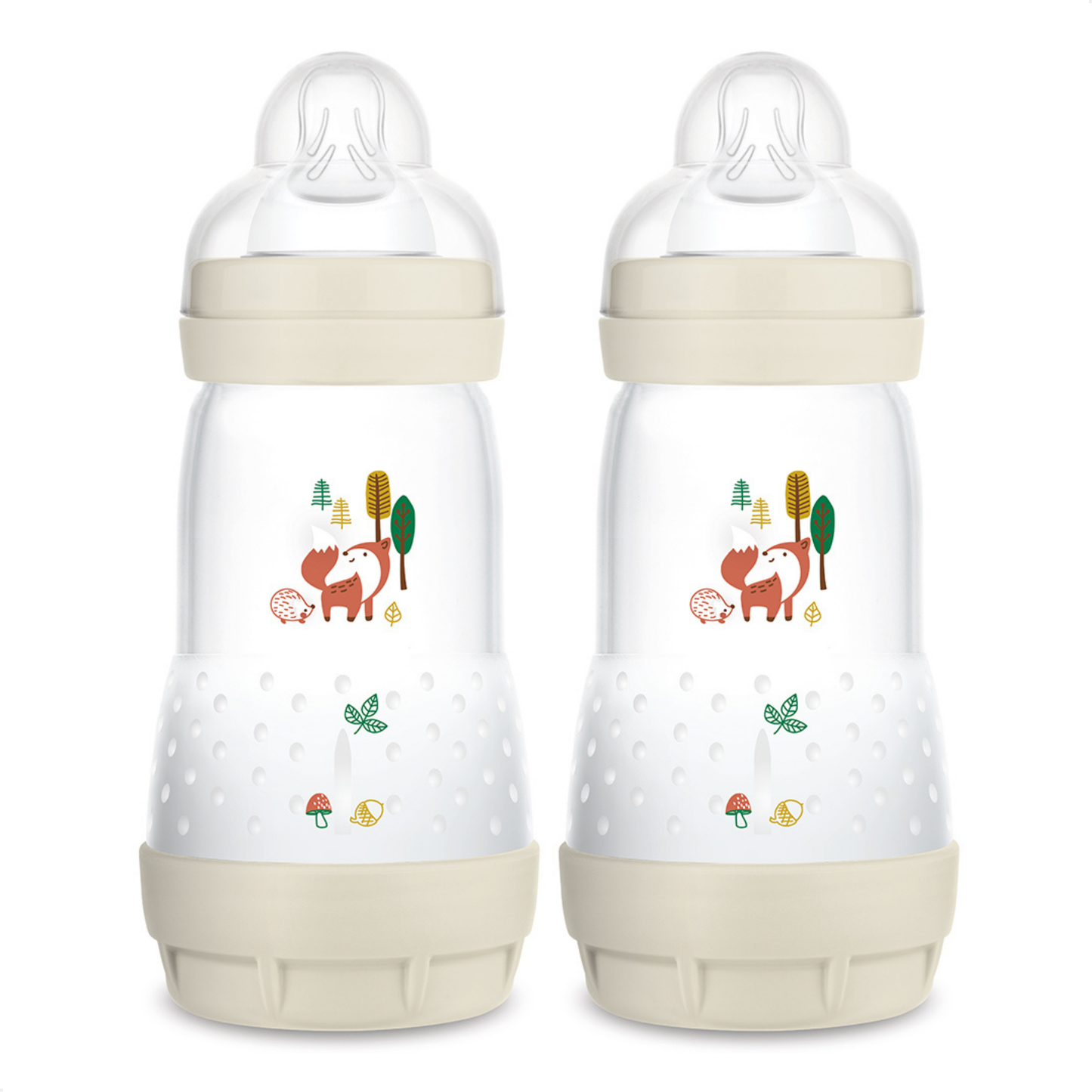Kit 4 Mamadeiras MAM Easy Start - Gift Set Anticólica e Autoesterilizável 0+ Meses Neutro