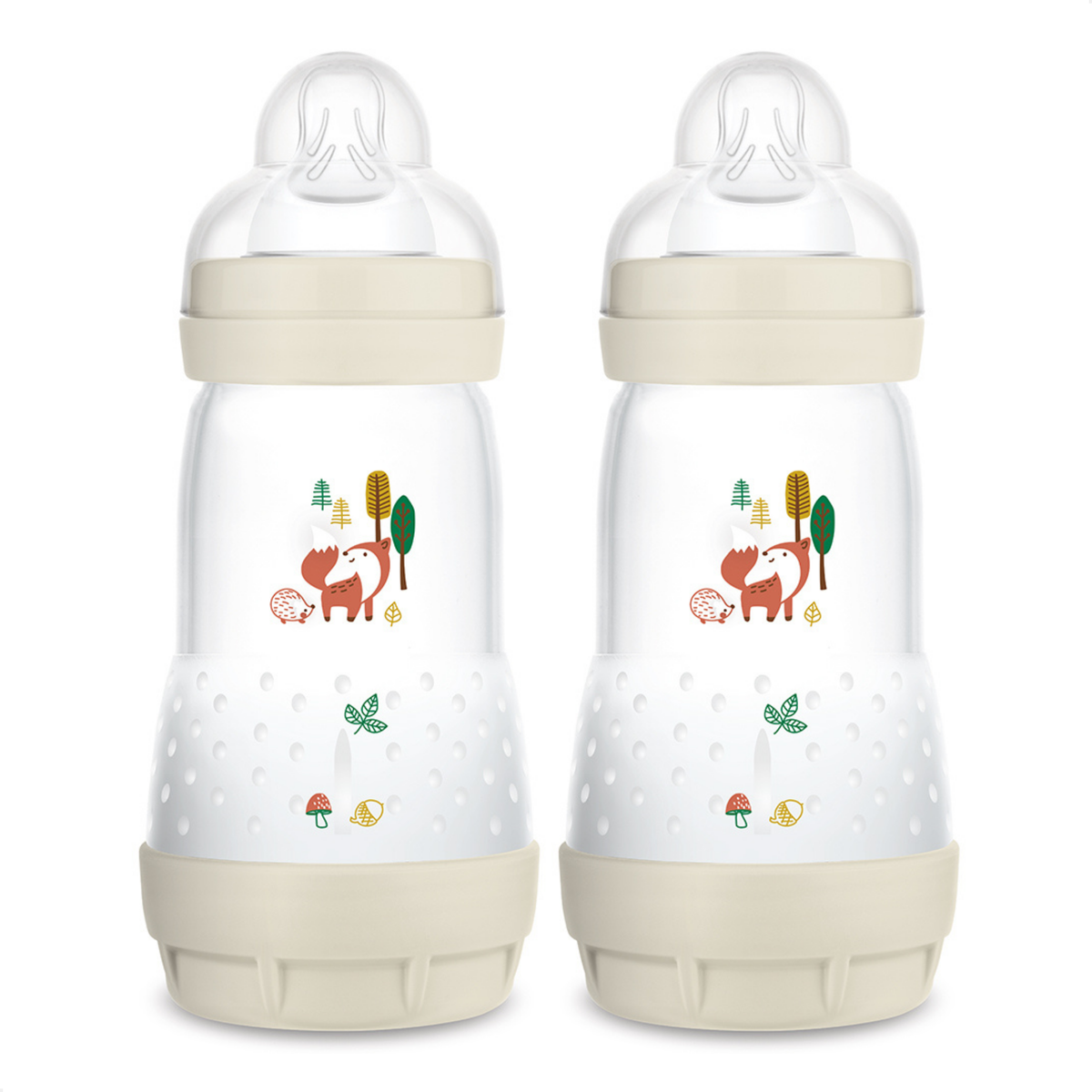 Kit 4 Mamadeiras MAM Easy Start - Gift Set Anticólica e Autoesterilizável 0+ Meses Neutro
