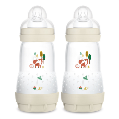 Kit 4 Mamadeiras MAM Easy Start - Gift Set Anticólica e Autoesterilizável 0+ Meses Neutro