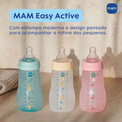 Mamadeira Mam Easy Active 270ml 2+ Meses Neutra