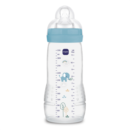Mamadeira Mam Easy Active 330ml 4+ Meses Azul