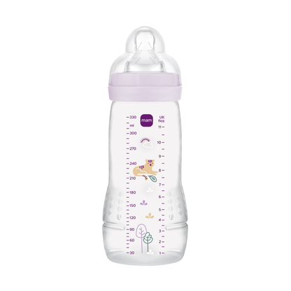 Mamadeira Mam Easy Active 330ml 4+ Meses Lilás