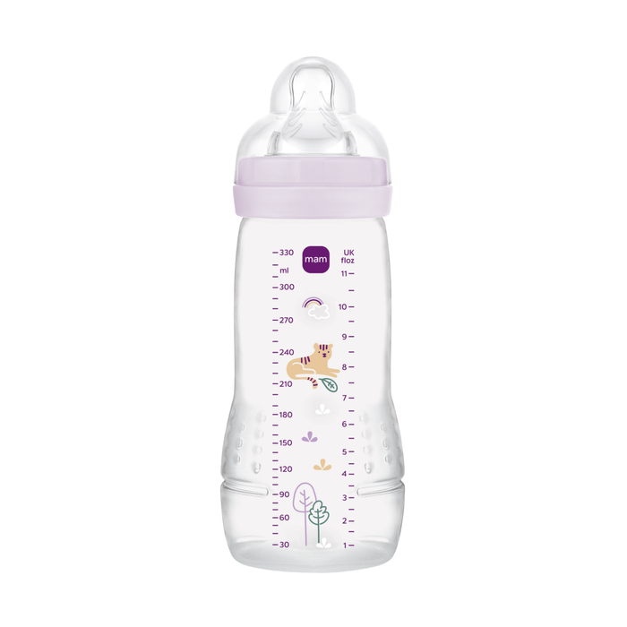Mamadeira Mam Easy Active 330ml 4+ Meses Lilás