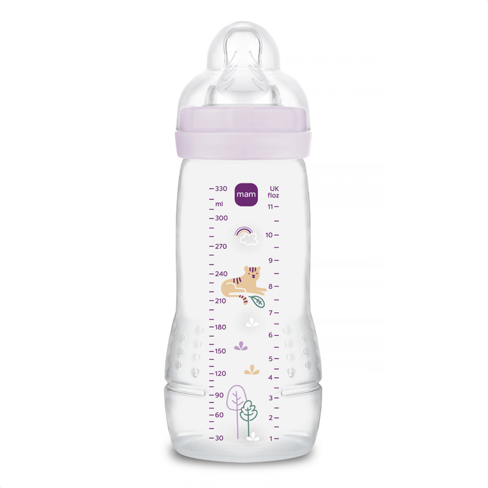 Mamadeira Mam Easy Active 330ml 4+ Meses Lilás
