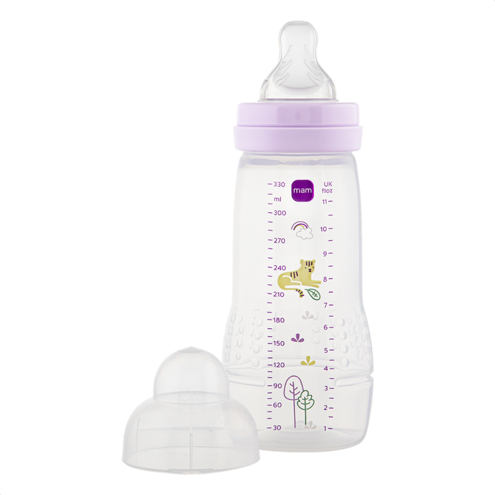 Mamadeira Mam Easy Active 330ml 4+ Meses Lilás