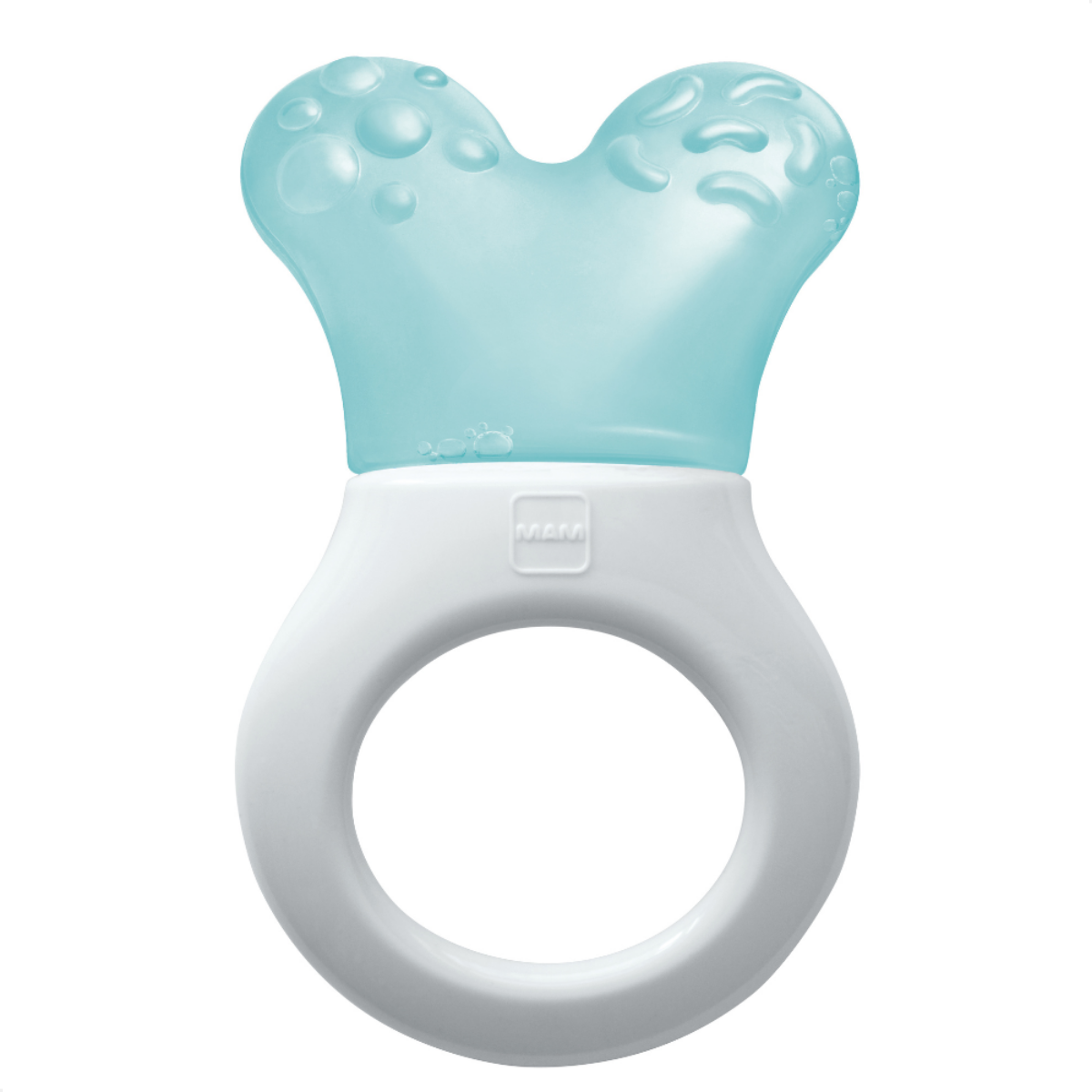 Mordedor para Bebê MAM Mini Cooler com Clip 4+ Meses Azul