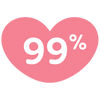 99% de aprovação dos pais