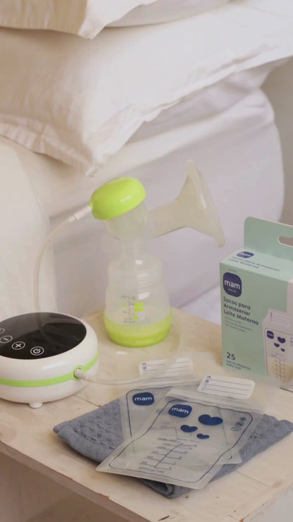 Sacos para Armazenar Leite Materno MAM (25 Unidades de 180ml)