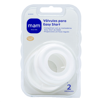 Válvula Anticólica para Mamadeiras Easy Start MAM 2 Unidades